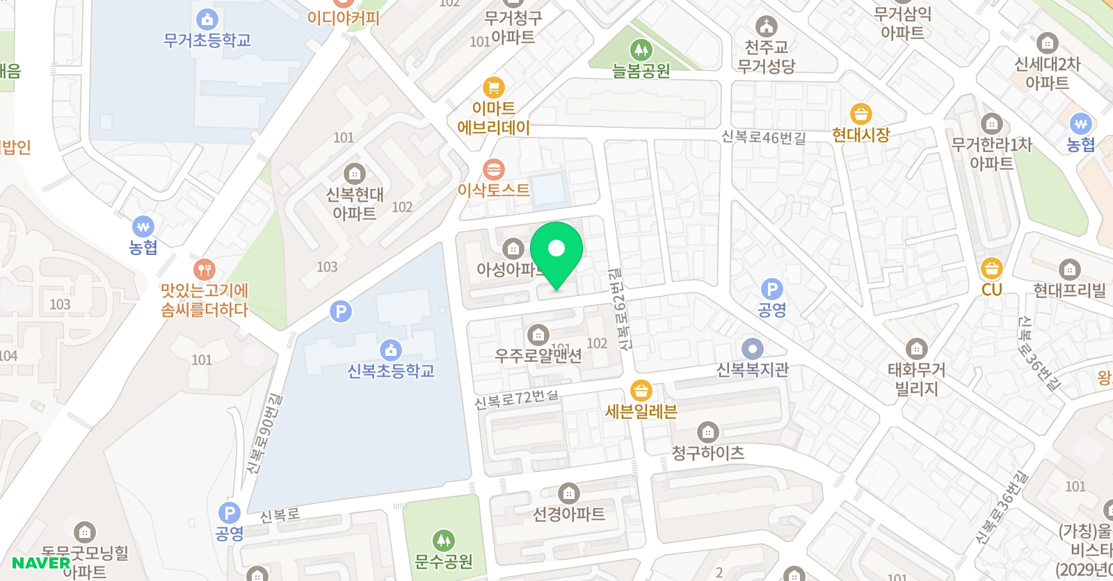 유클래식 음악학원 위치