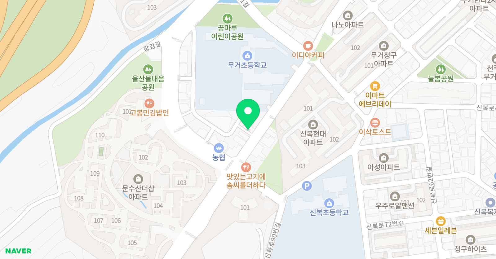 봄 미술학원 위치