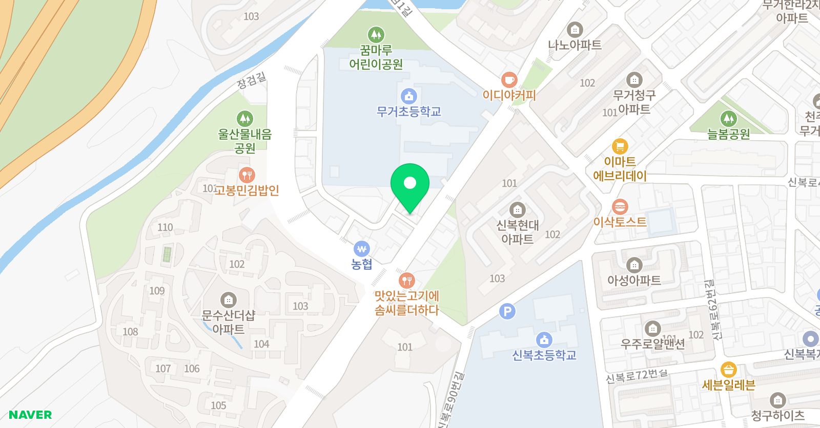 이화 클라비어 음악학원 위치