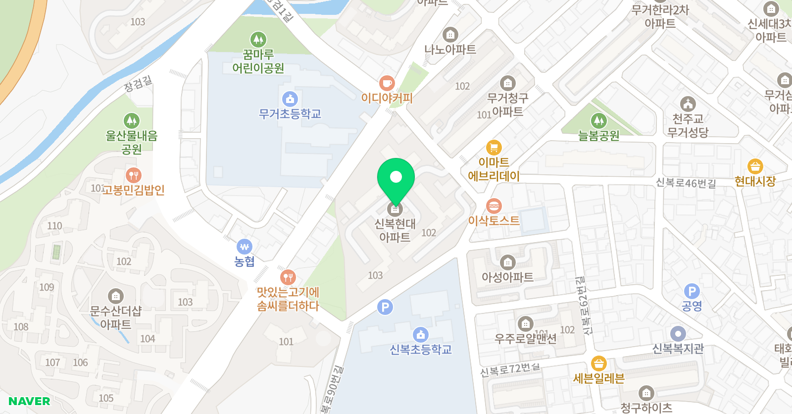 재능스스로교실 신복현대점 위치