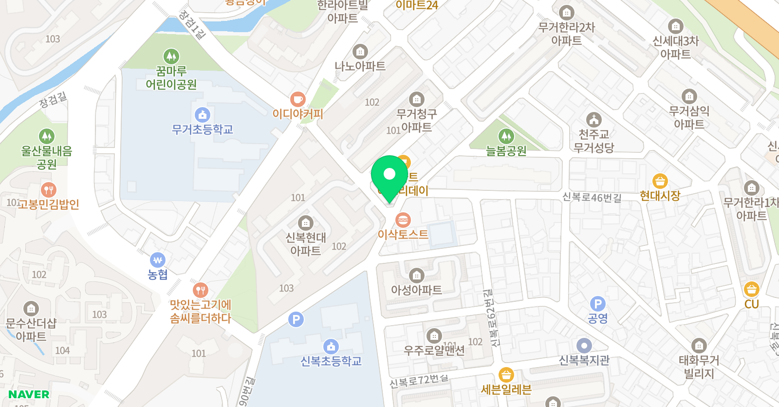 달토끼 도예미술교습소 위치