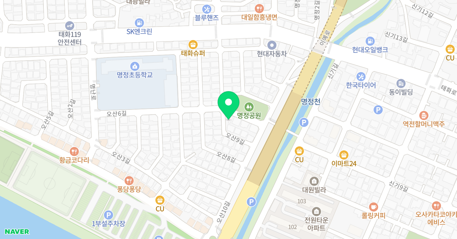 꿈샘 피아노교습소 위치