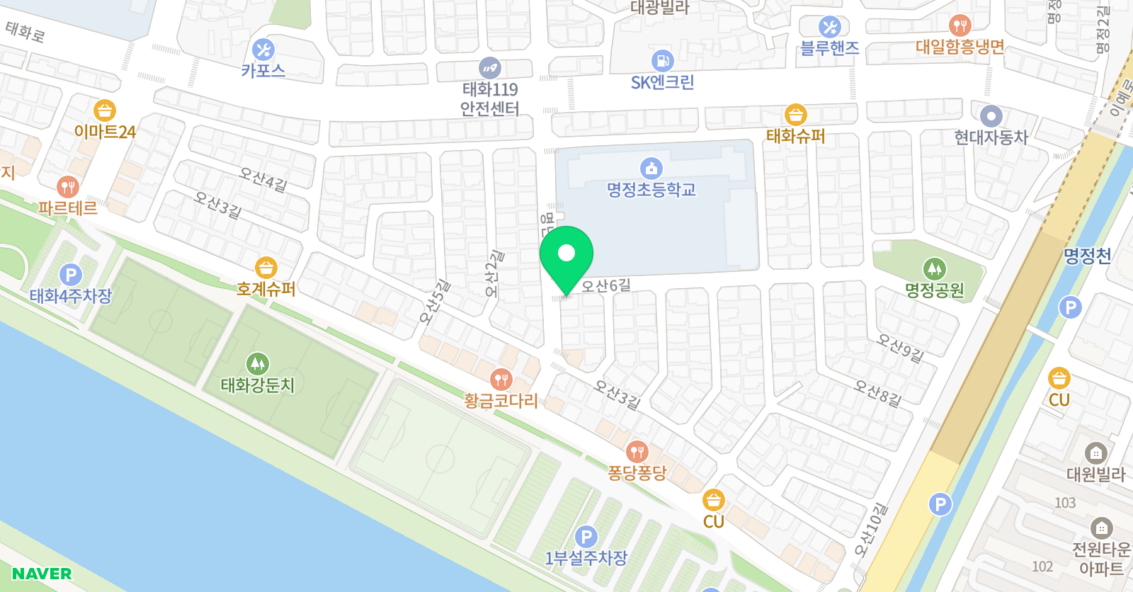 이니히 음악학원 위치