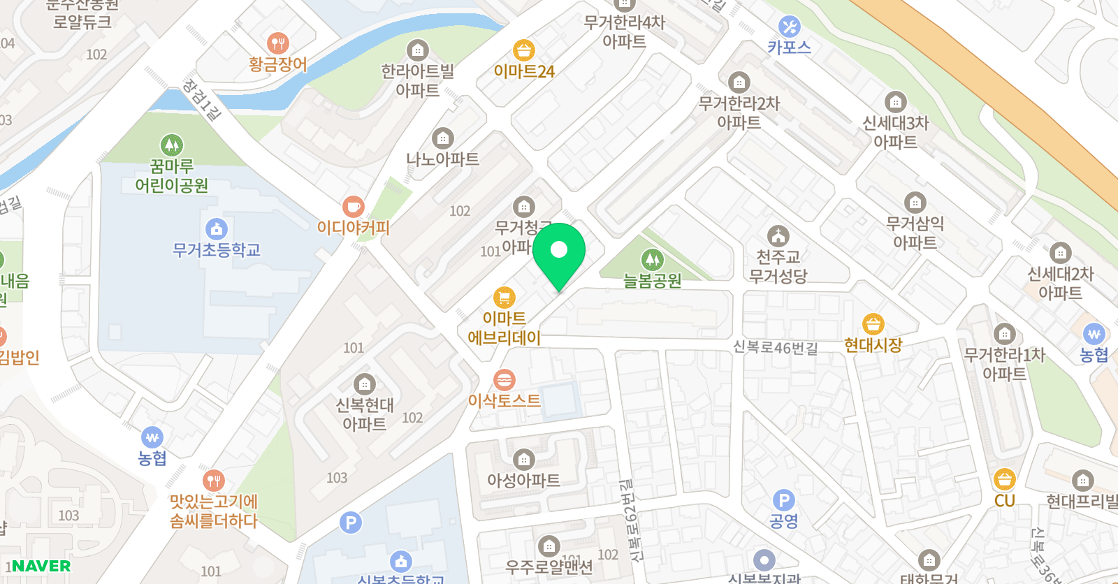 이매쓰 수학학원 위치