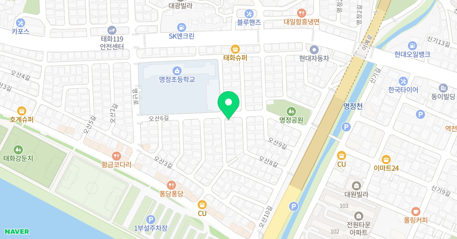 미술나무 미술학원 위치