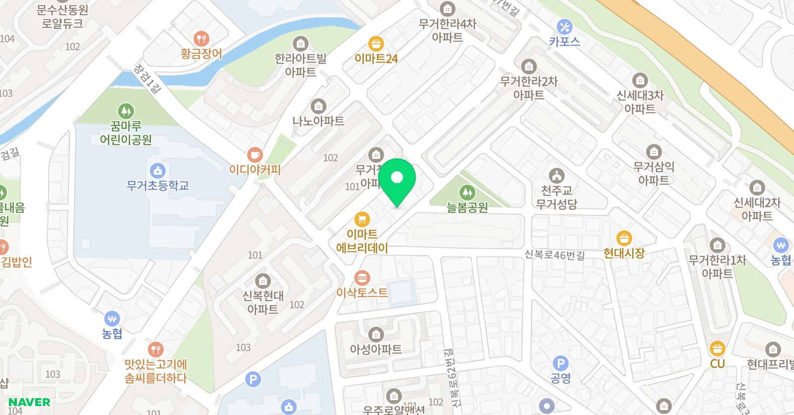연플래닝 학원 위치