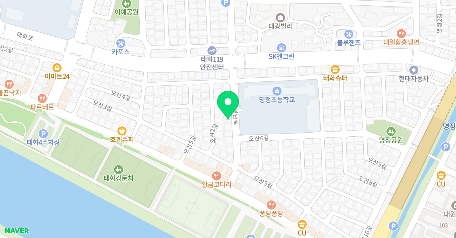 리드인 리드앤톡 울산중구태화센터 위치