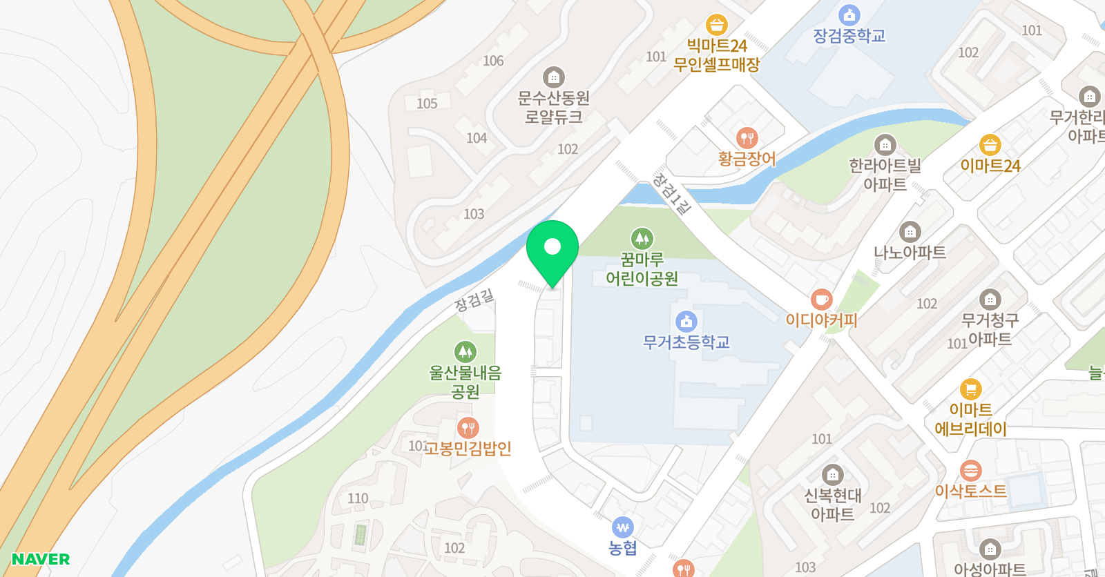 이루다 수학학원 위치