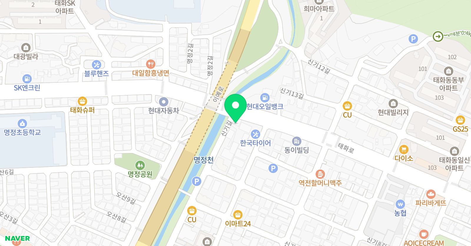 하이레벨 수학학원 위치