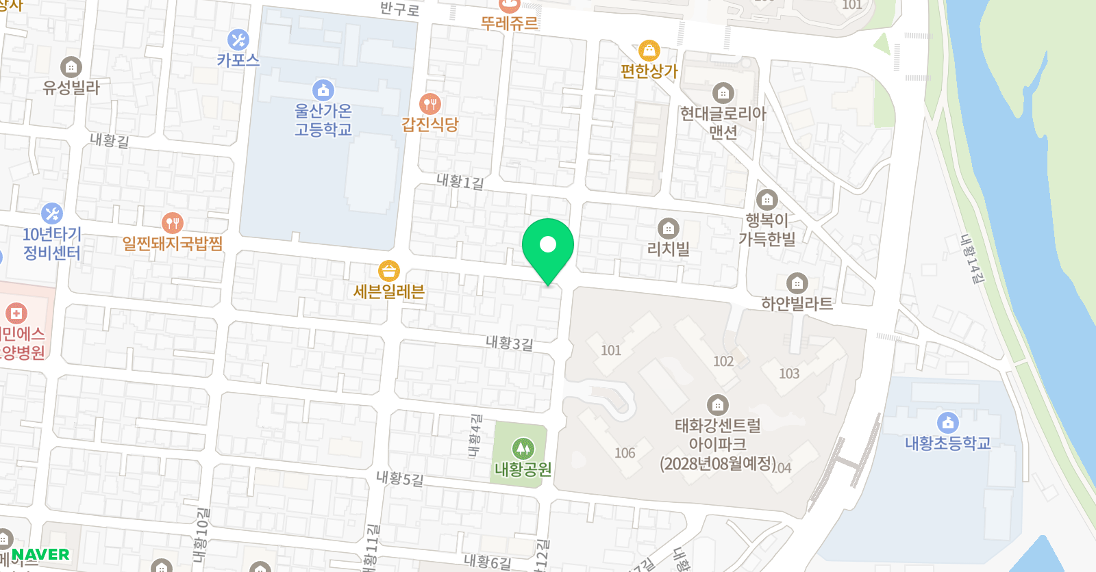 로제타스톤 영어교실 반구캠퍼스 위치