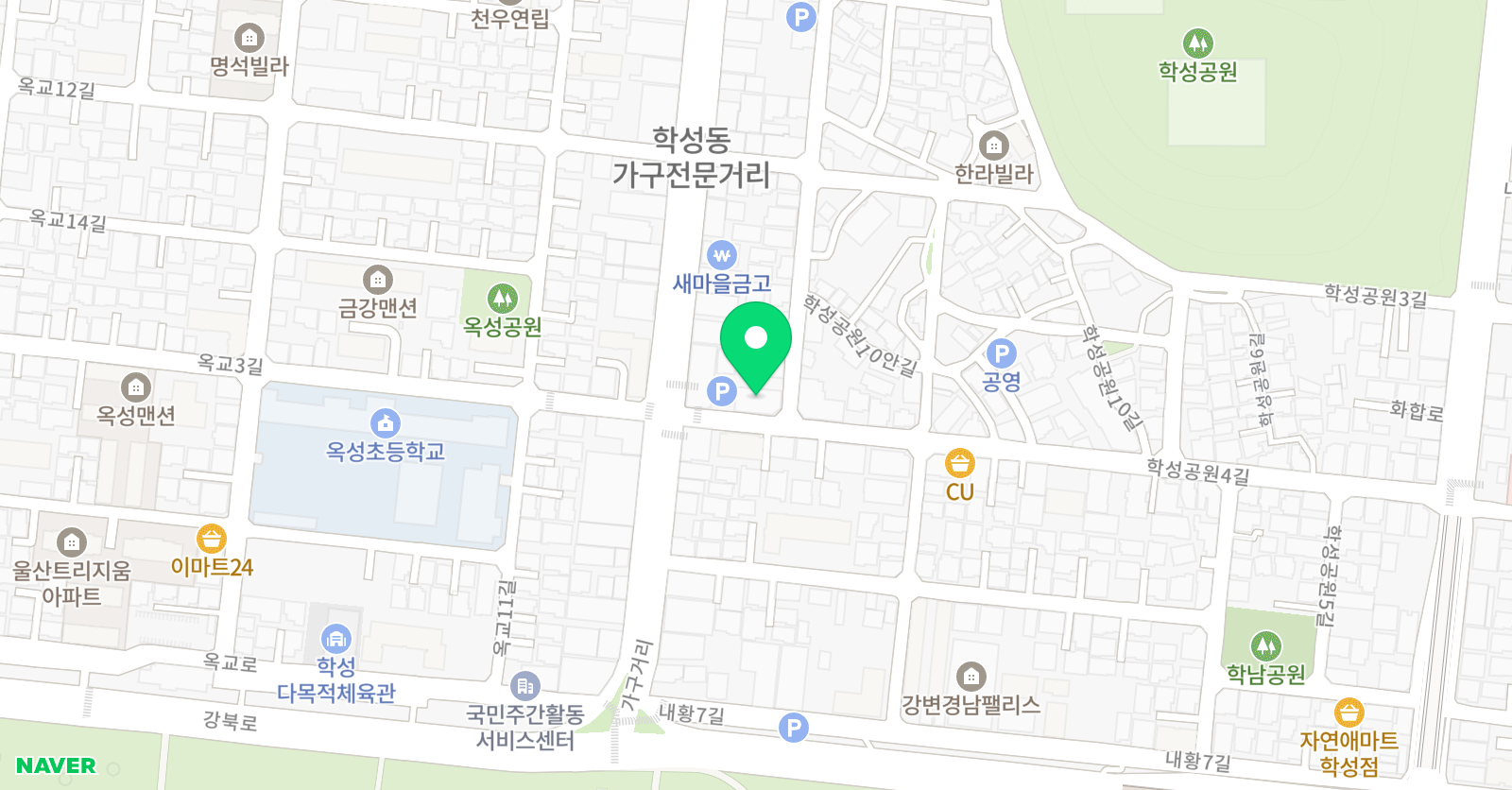 사랑 학원 위치