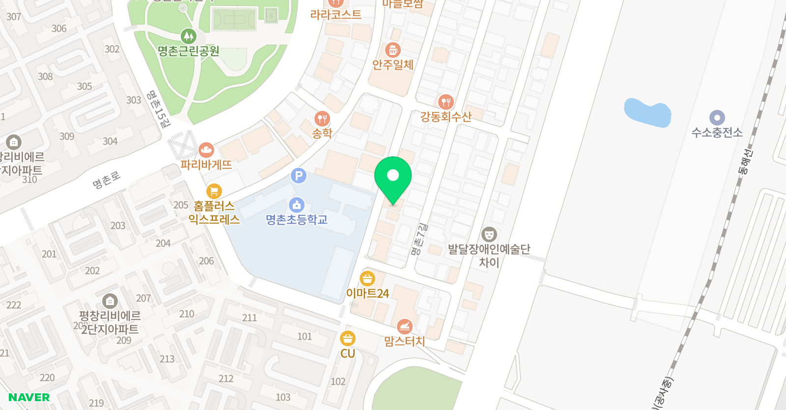 박영희 음악학원 위치
