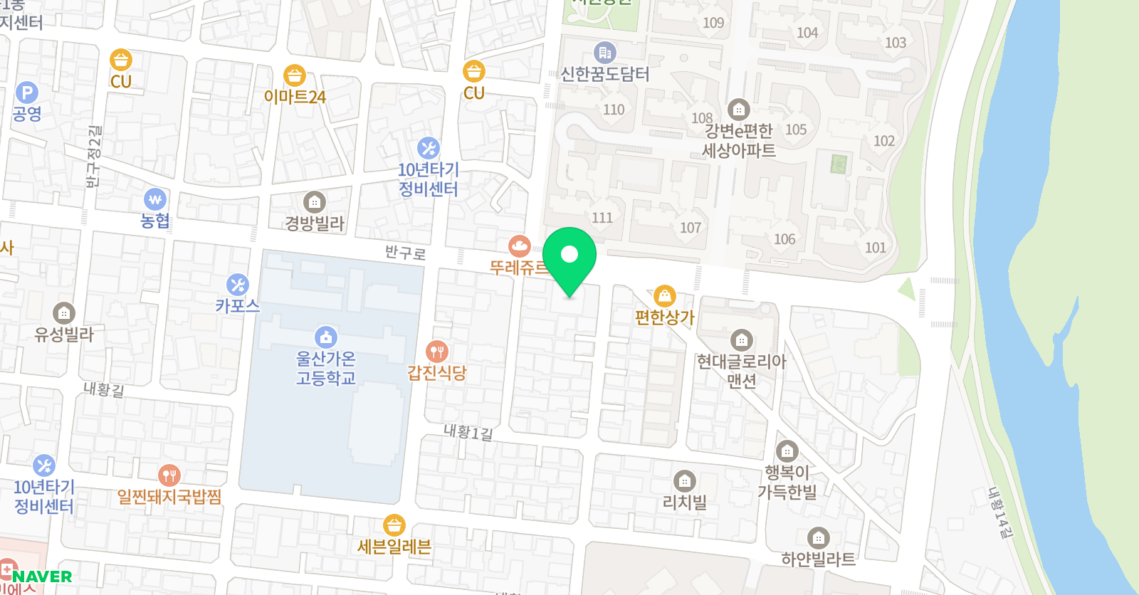 박수현 피아노음악학원 위치