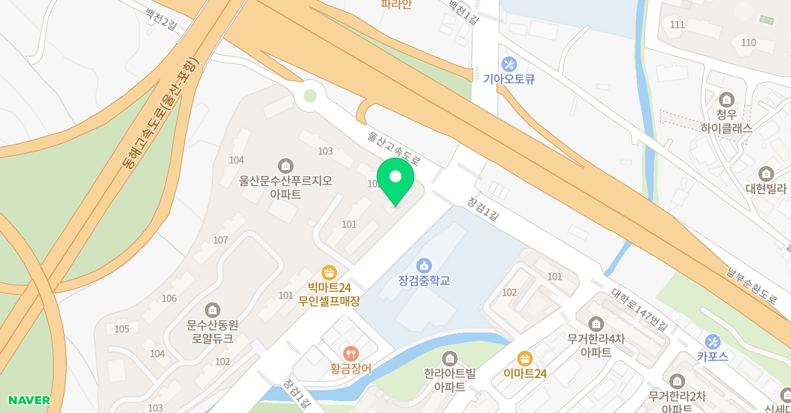 정지우 수학교습소 위치