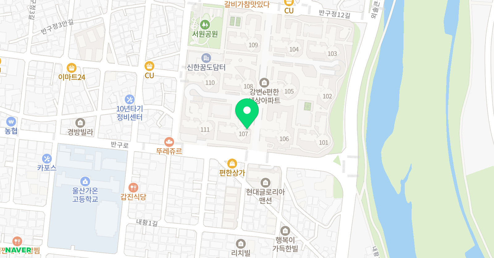 타미드 영어수학 위치