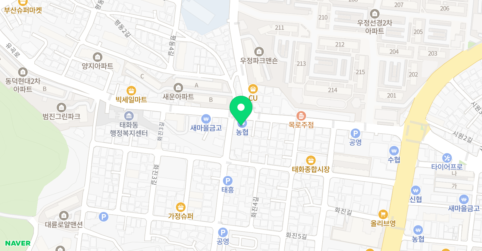 유곡고려 수학전문학원 위치