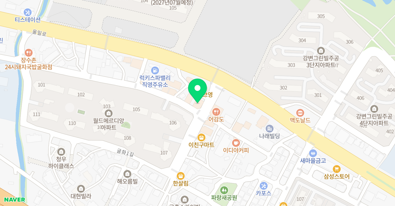 매쓰포유 수학학원 위치