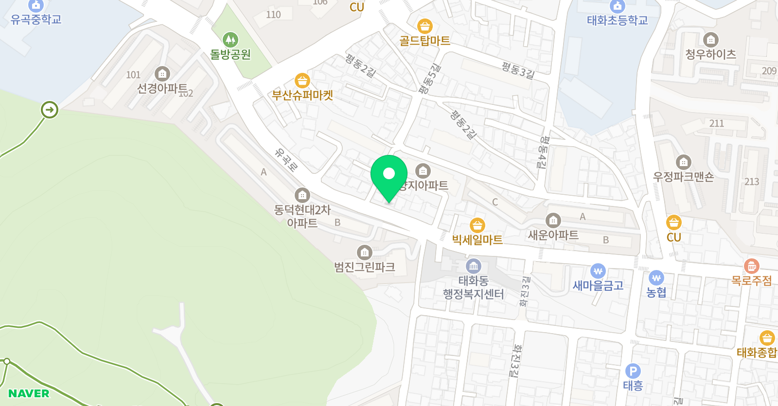 에이원 영어 위치