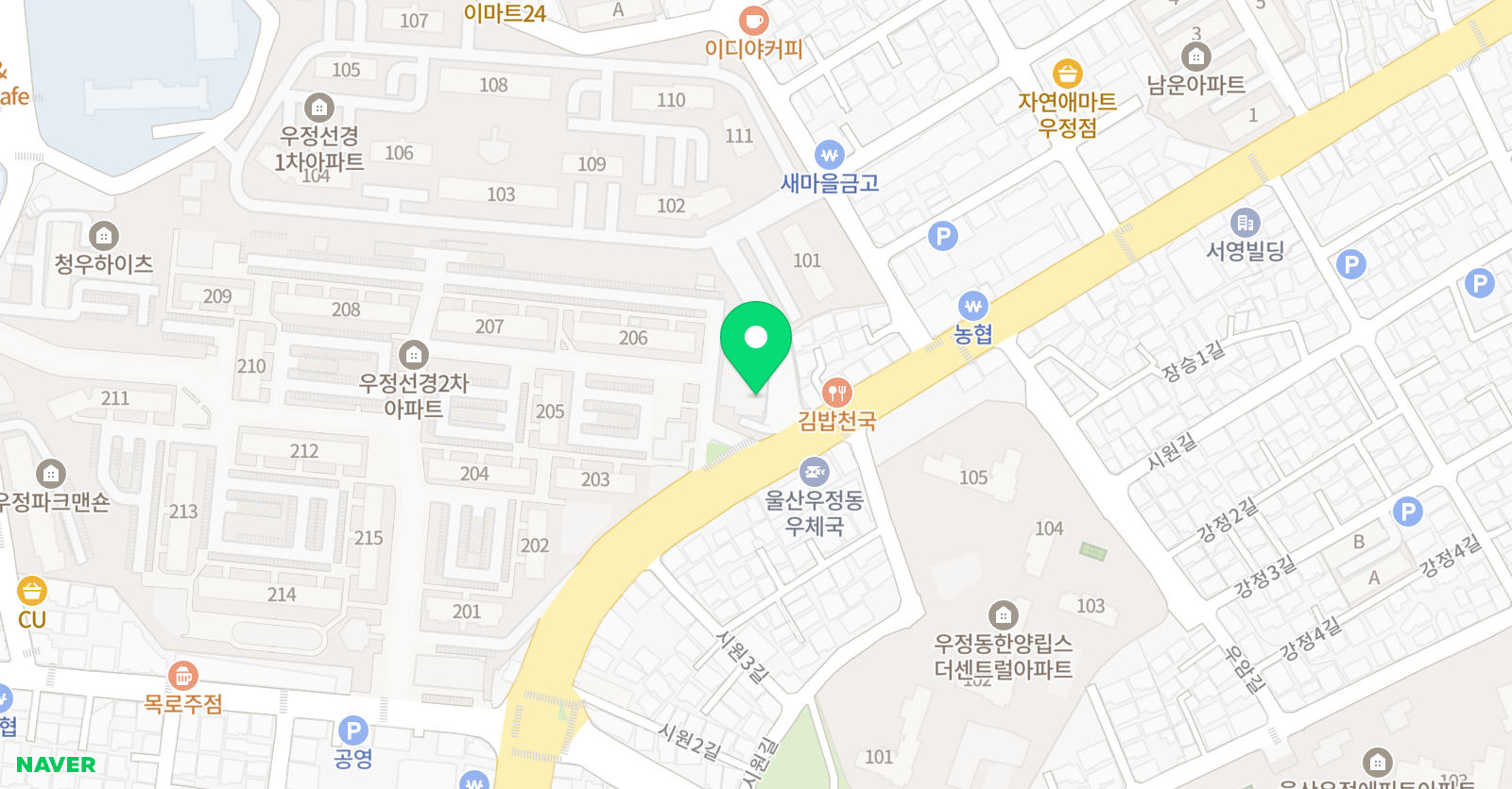 HSK현대 중국어학원 위치