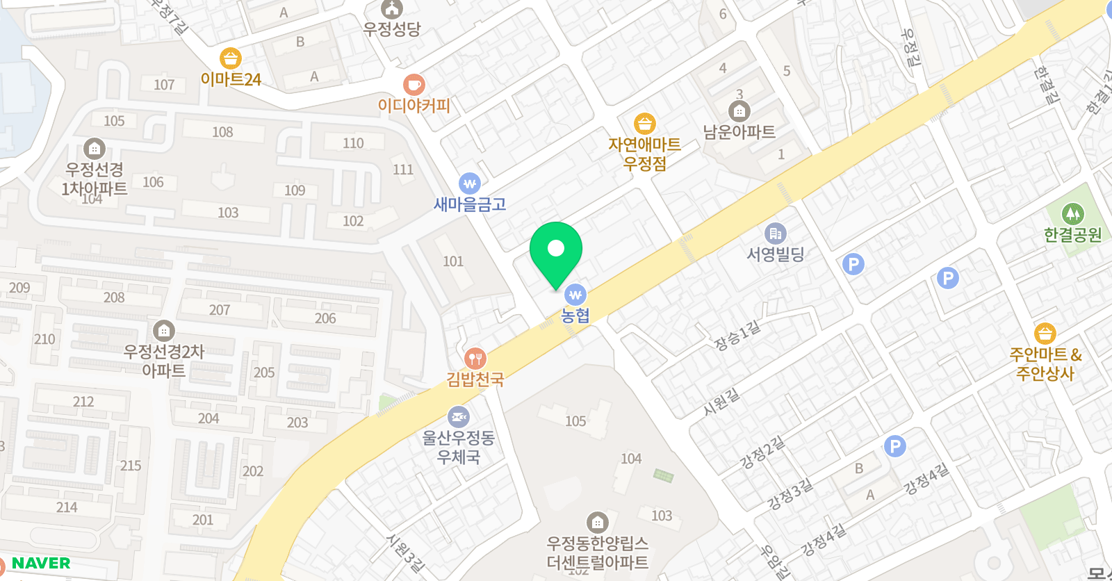 리즐 월드주니어 어학원 위치