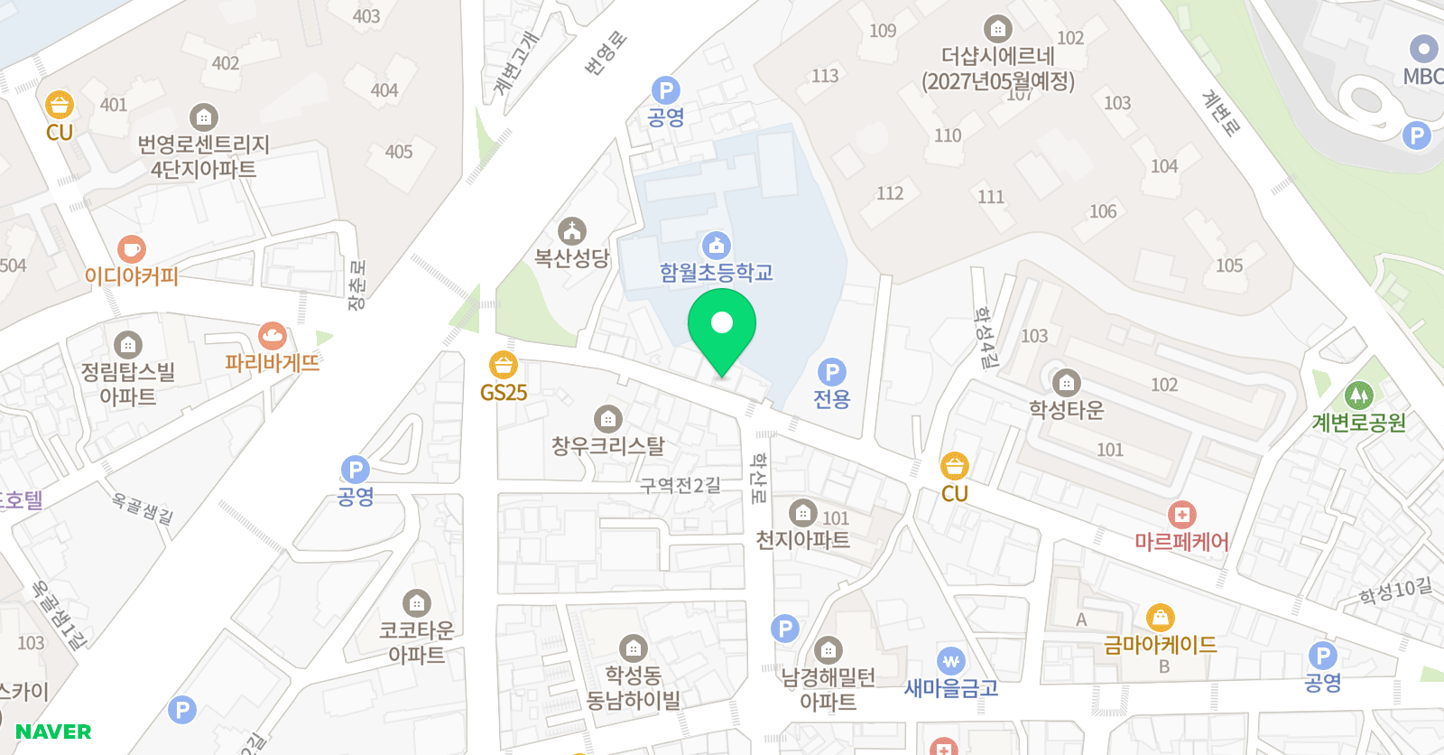 시온 음악학원 위치