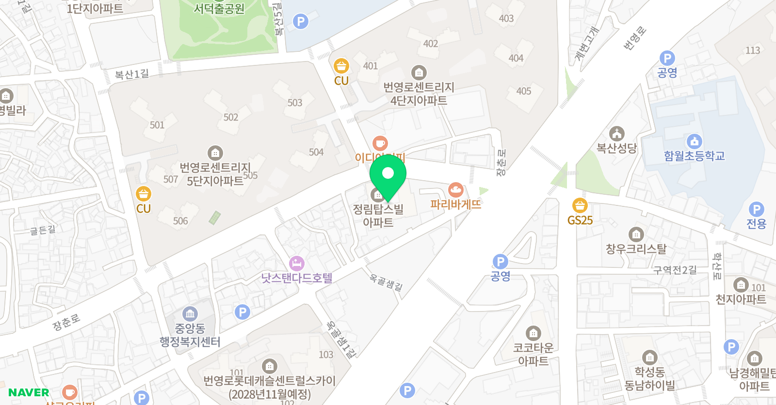 카이스트 음악학원 위치
