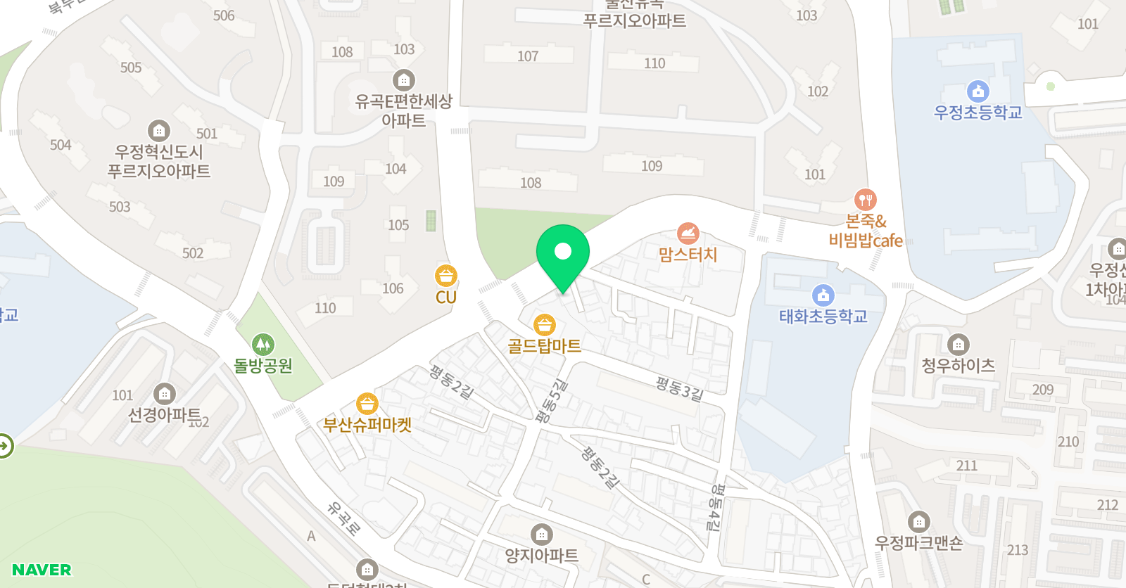 눈높이러닝센터 울산혁신학원 위치