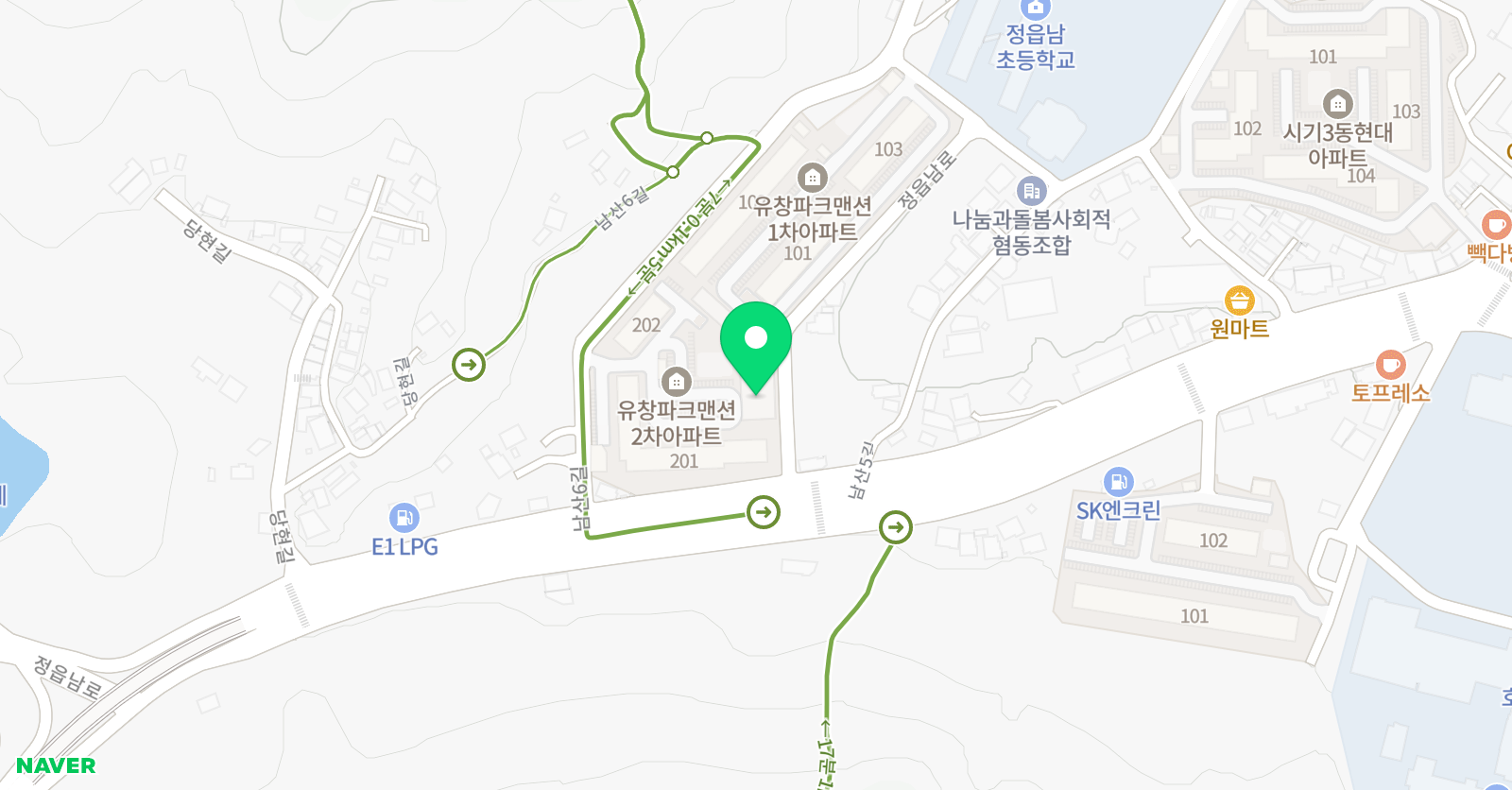 두란노 태권도장 위치
