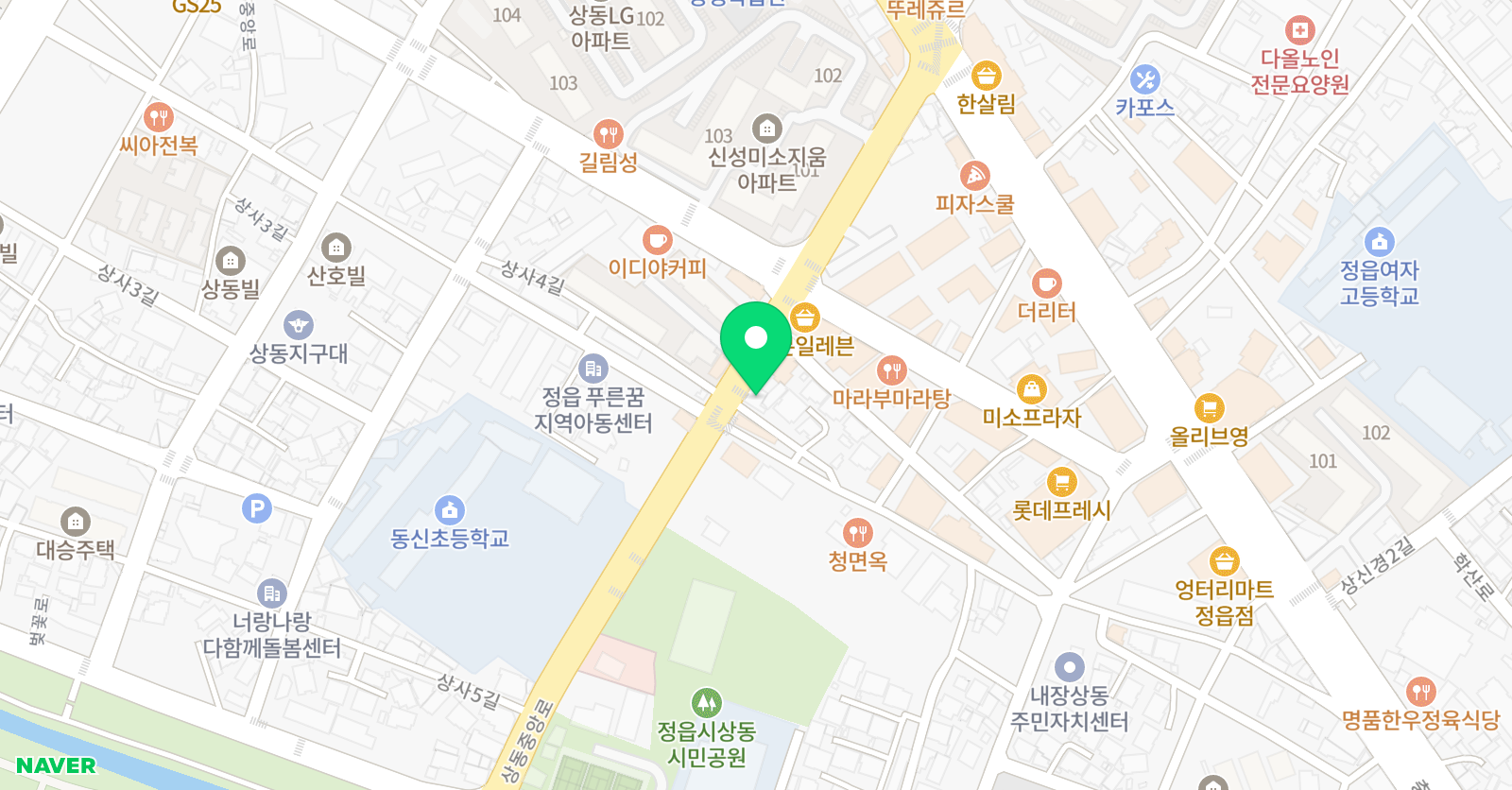 숙명 조이풀 음악학원 위치