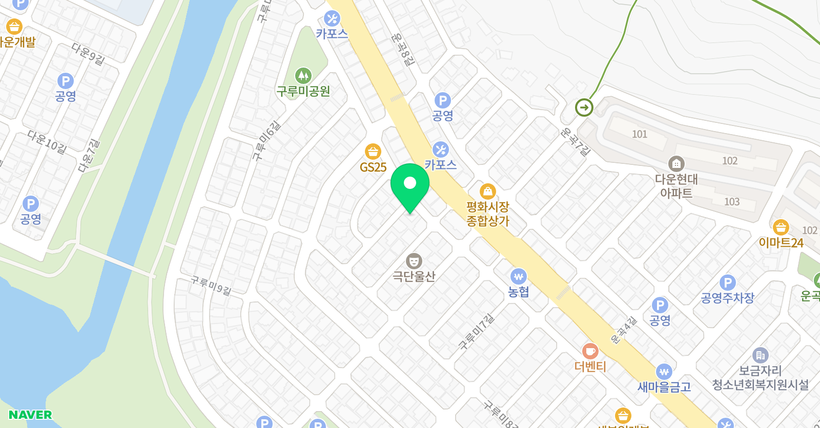 김한나 음악학원 위치