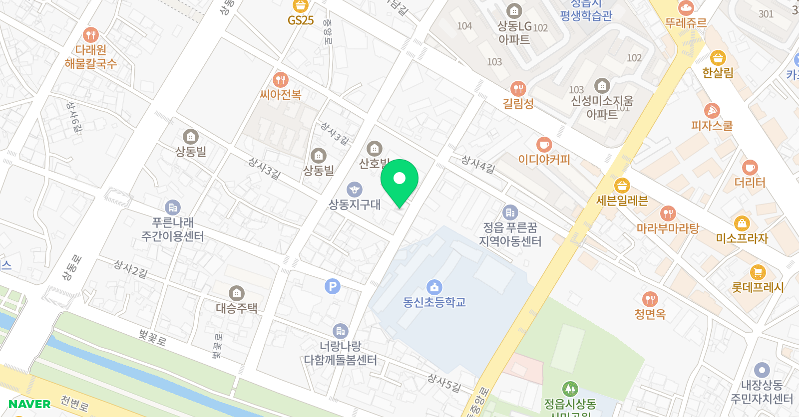예일 학원 위치