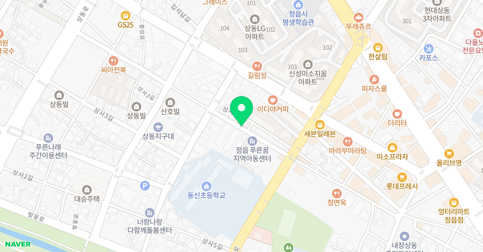 윤미니 음악학원 위치