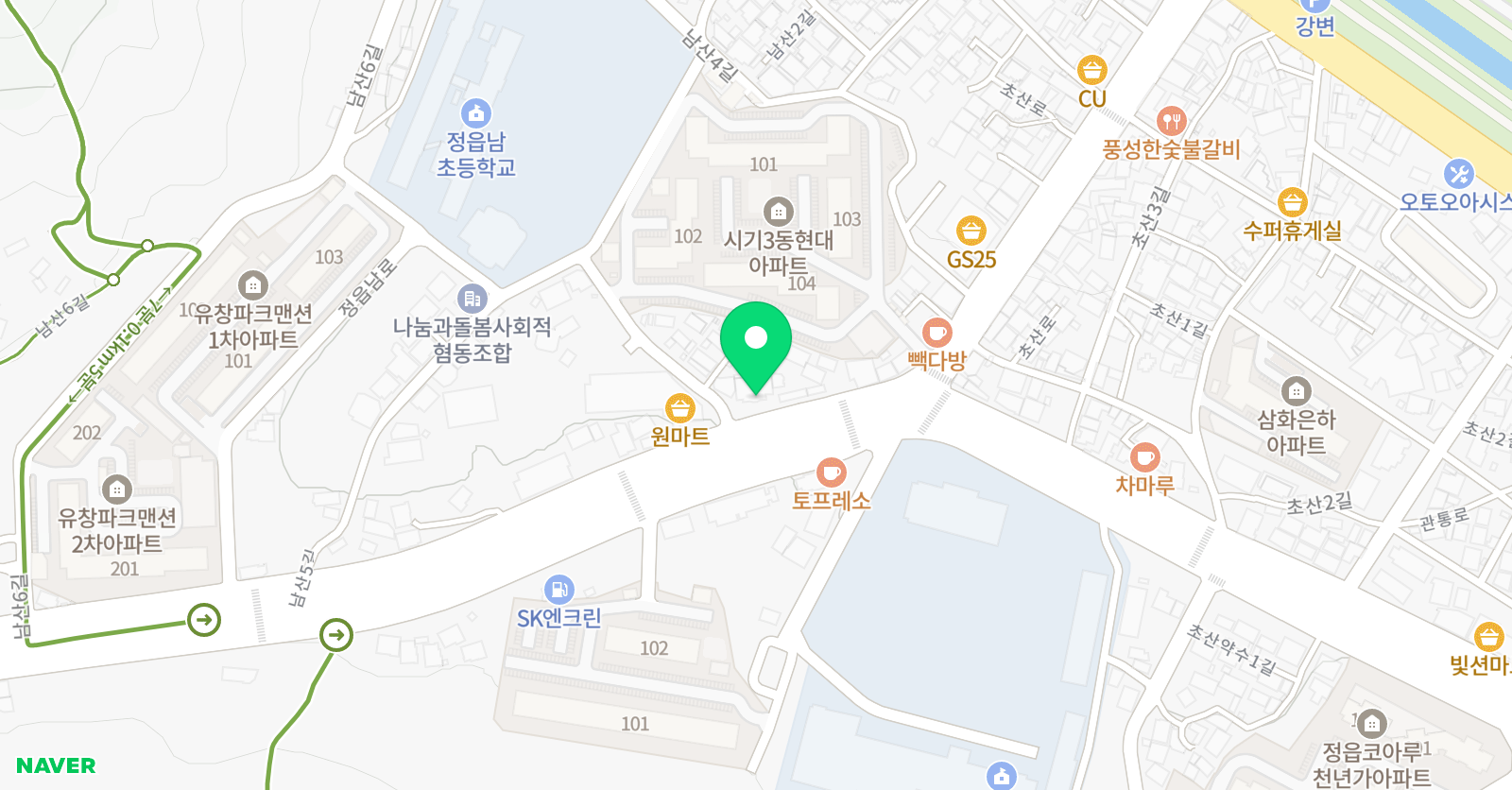 투톱 학원 위치
