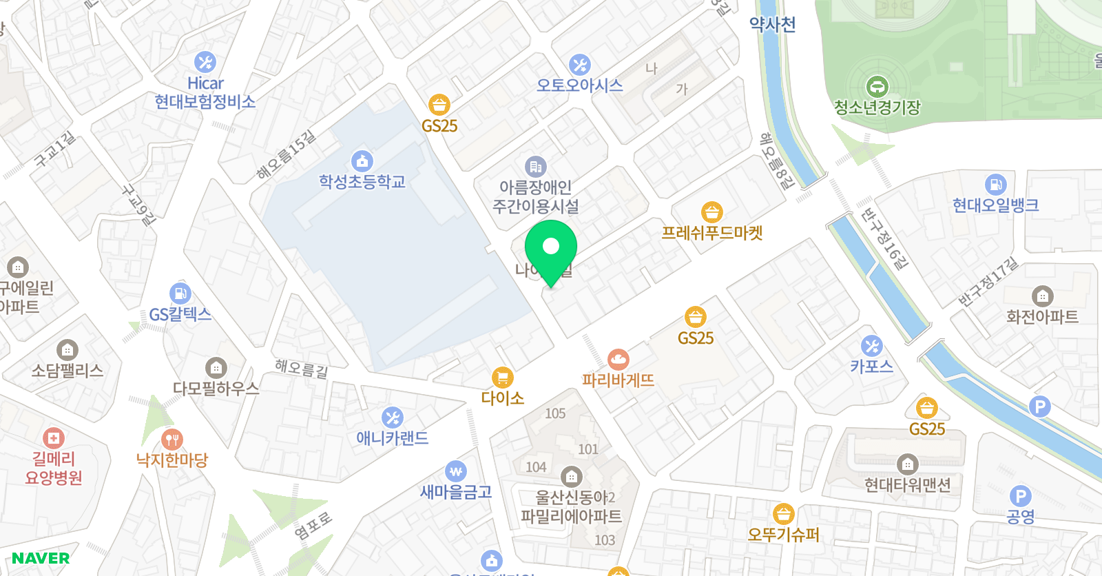 승무 체육관 위치