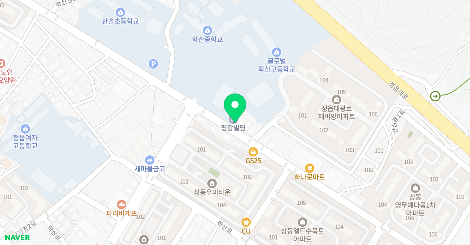 경희대라이온 태권도 위치