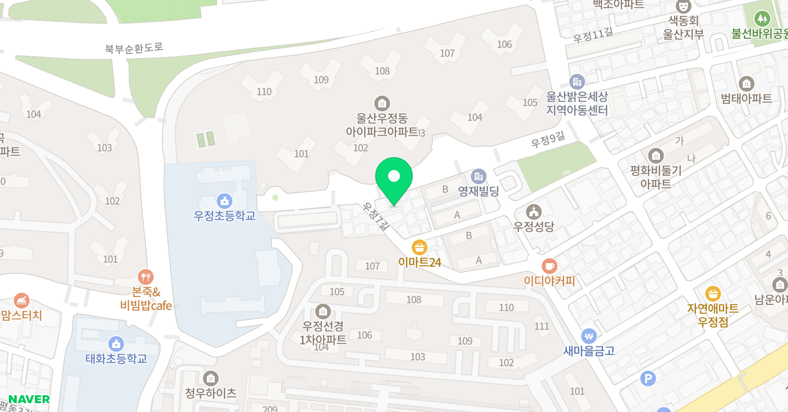 우정푸르넷 위치