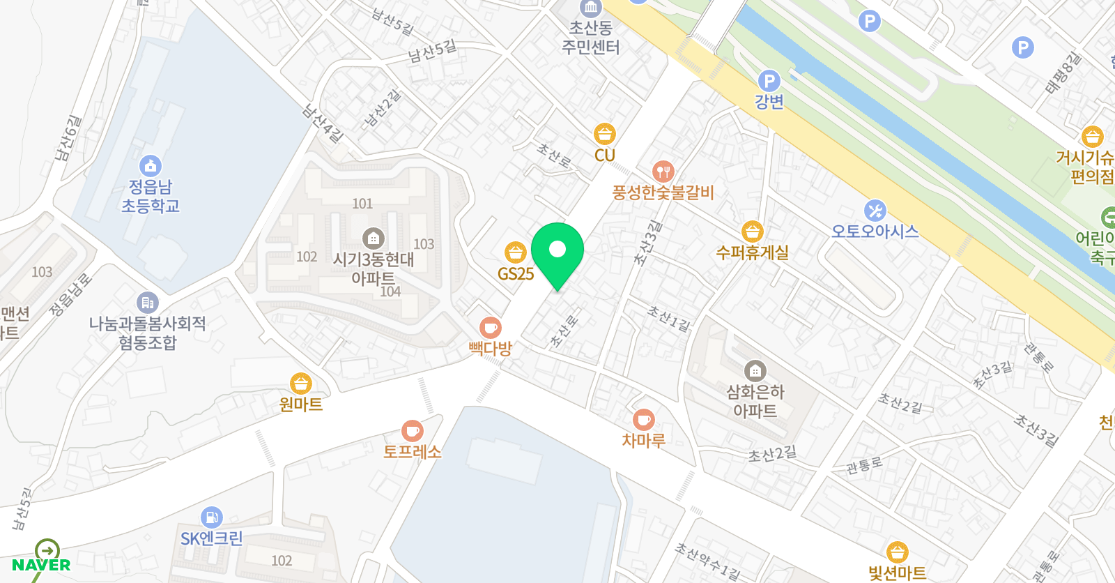 고려 학원 위치