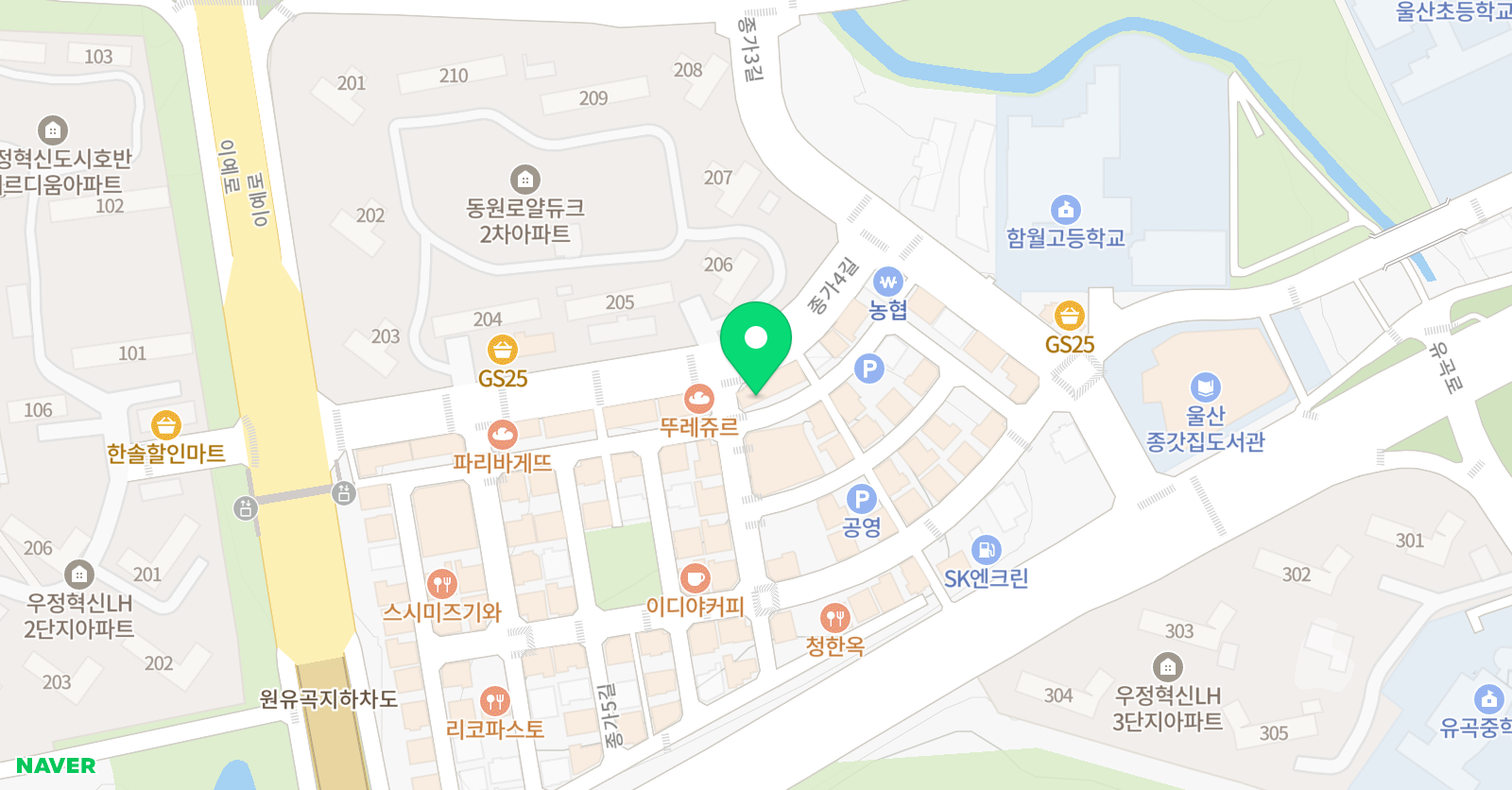 이안서가 in 수미술학원 위치