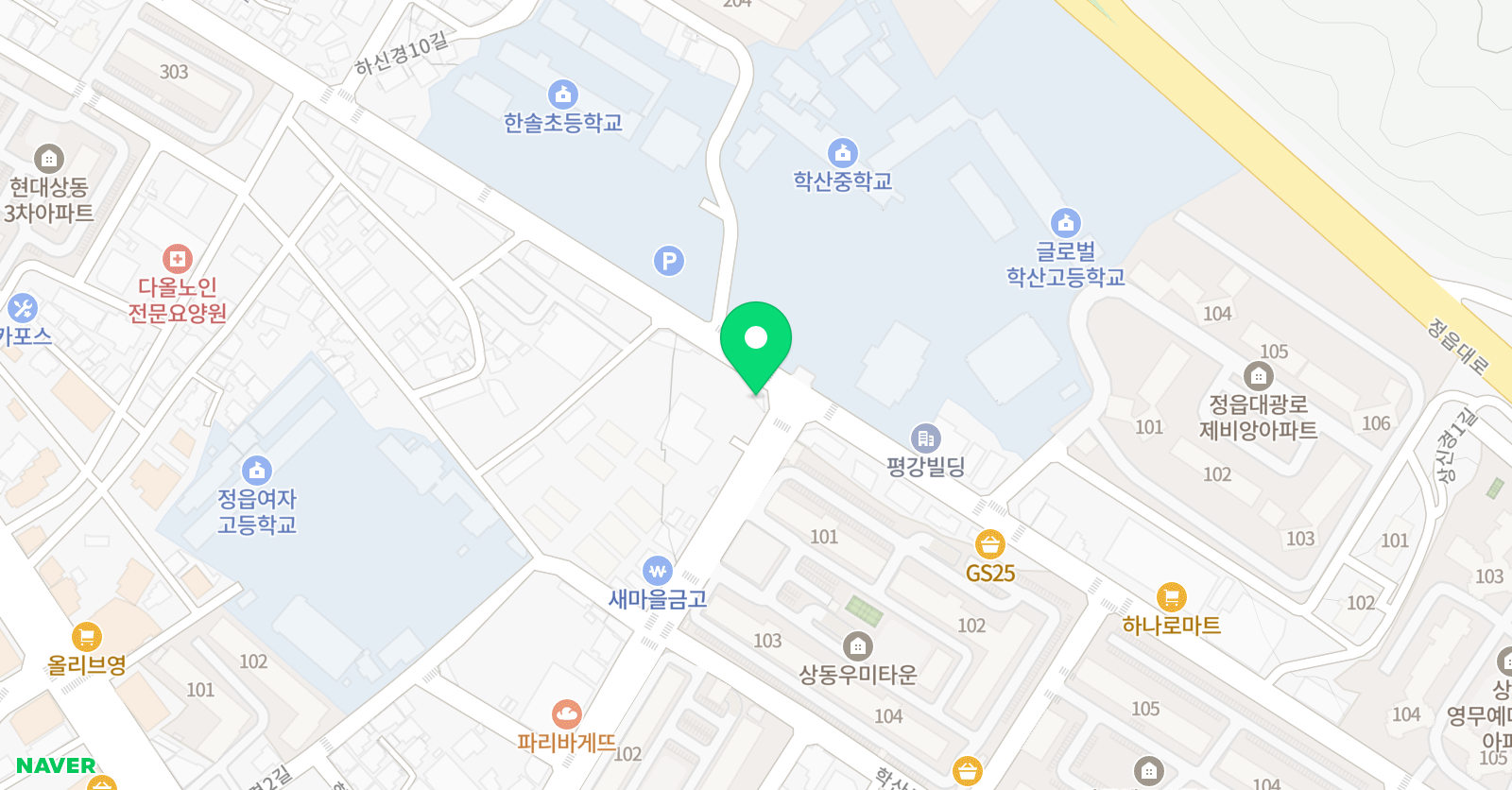 화쌤 중국어학원 위치