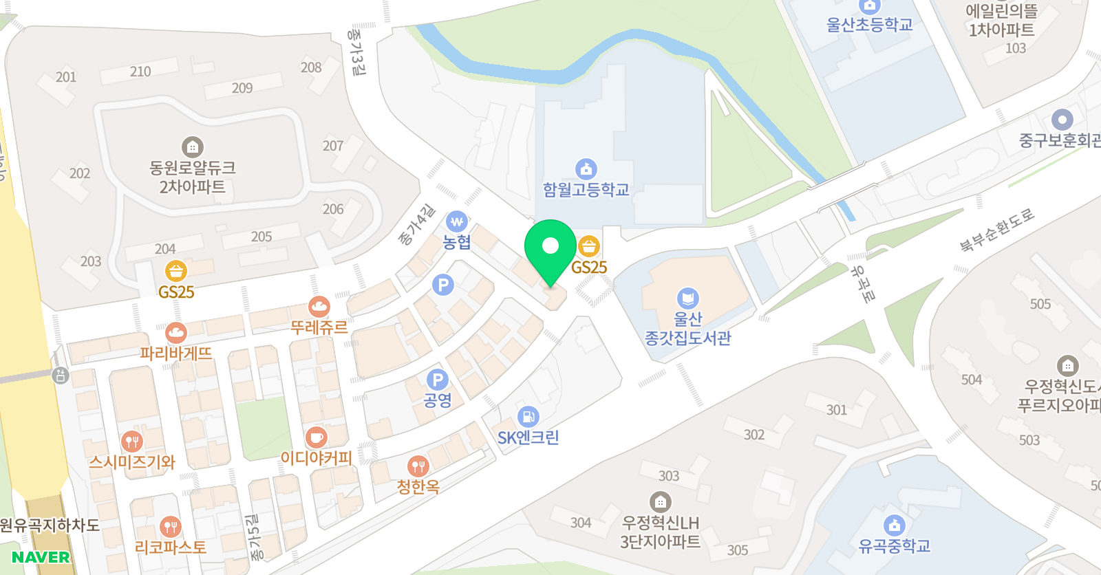 필아트 음악학원 위치
