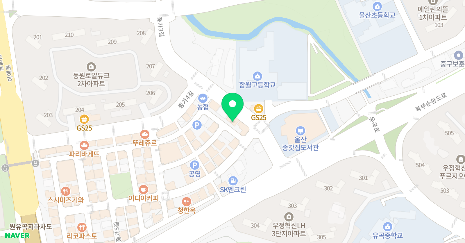 혁신브라이튼리터러시 어학원 위치