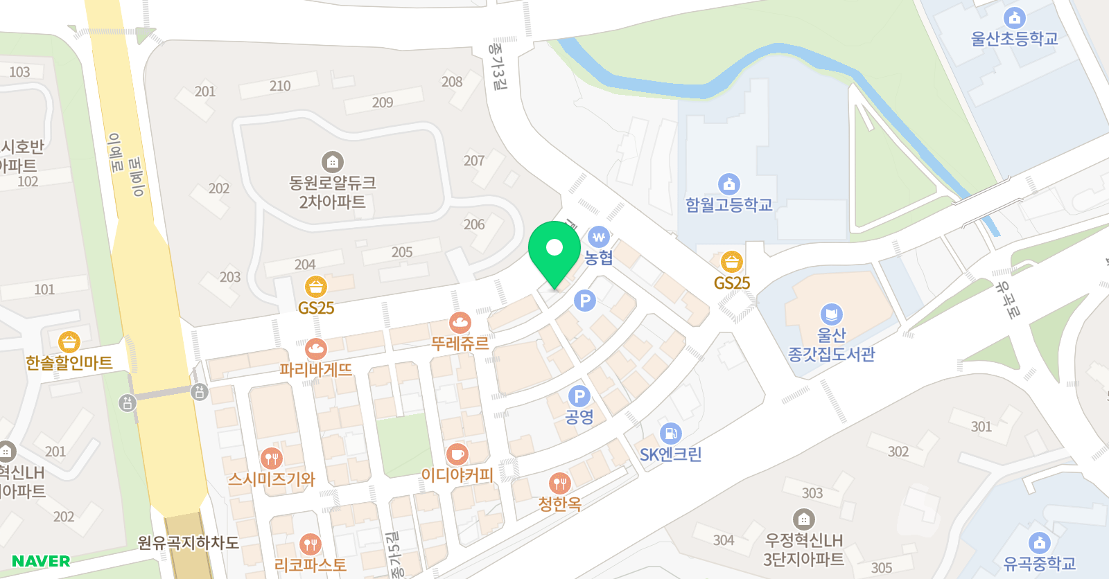 아임 음악학원 위치