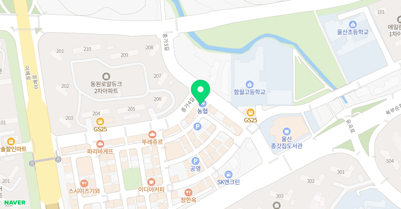 로렐 어학원 위치