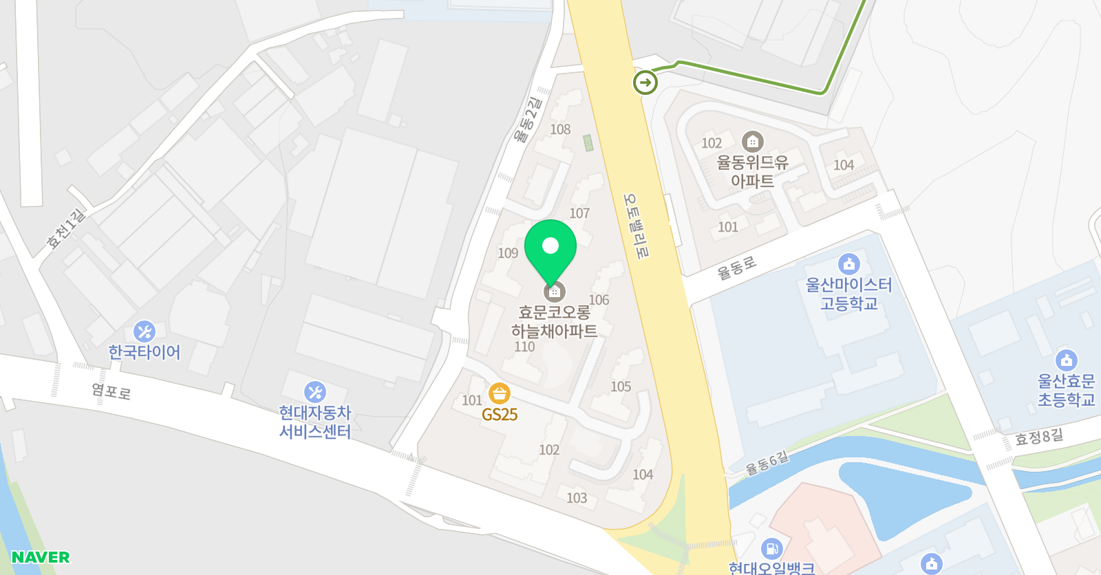 하늘채 음악교습소 위치