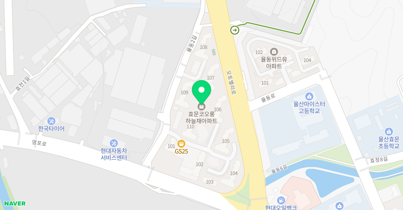 별빛 태권도 위치