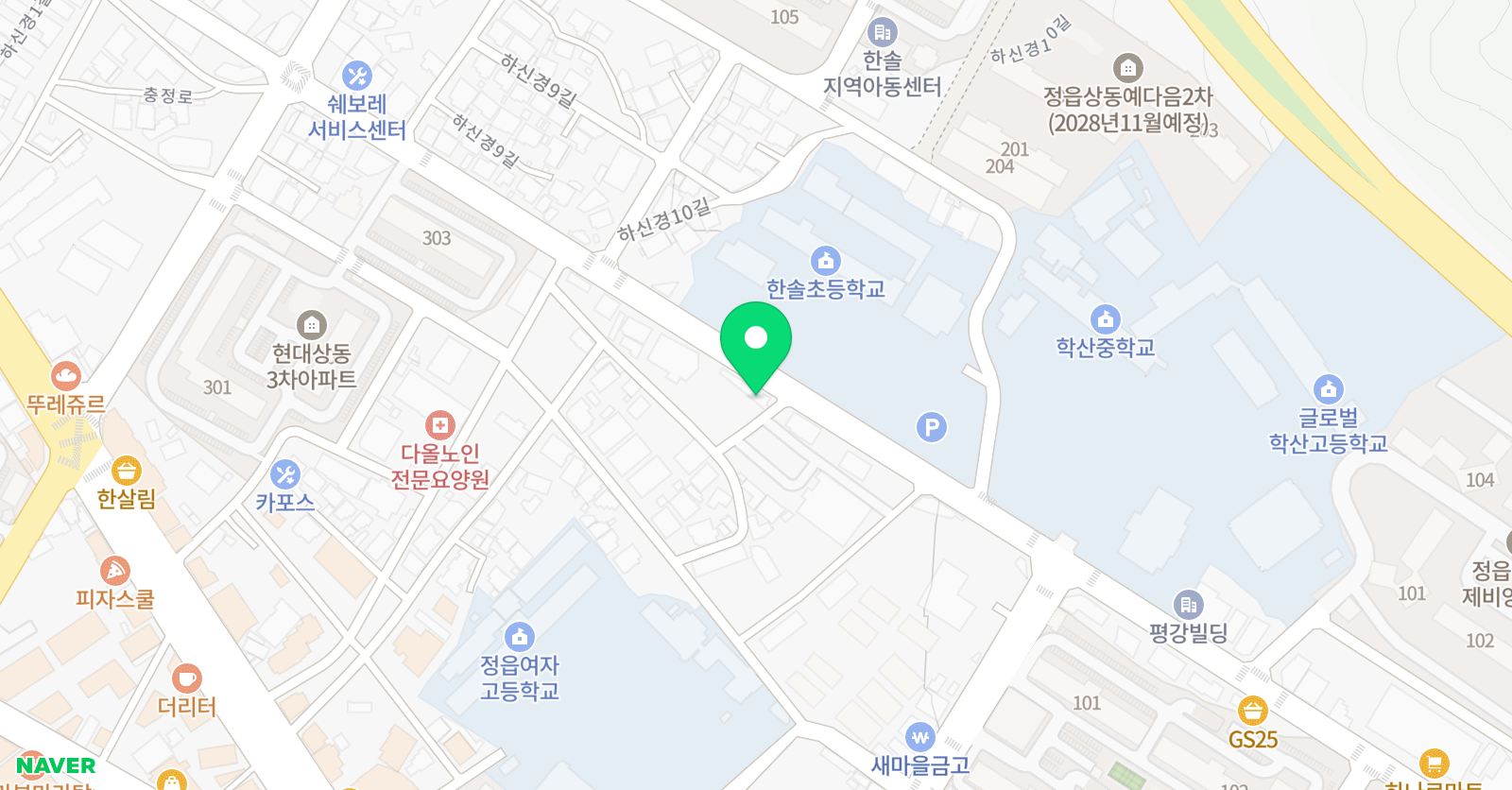 해성 피아노학원 위치
