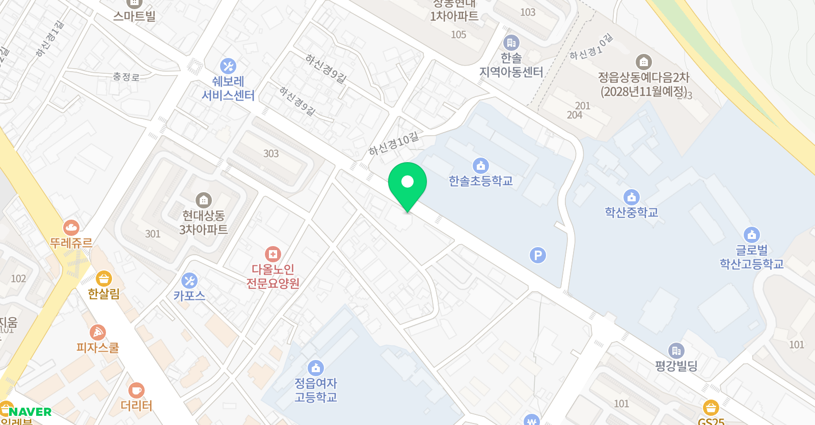 다솜 음악학원 위치