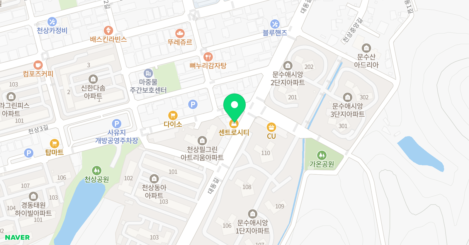 매쓰조이 수학교습소 위치