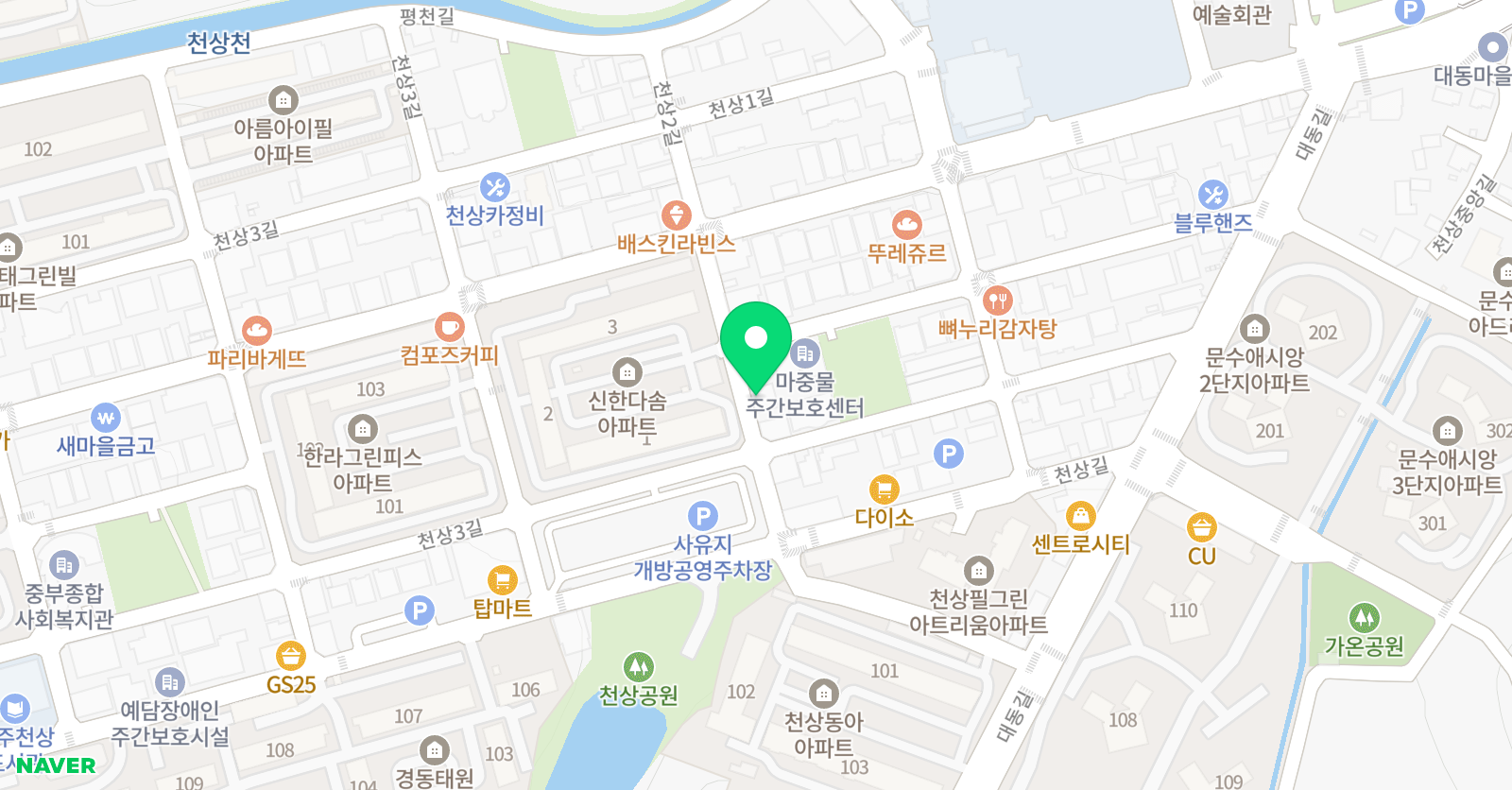 ART&FUNZ 아동미술전문학원 위치