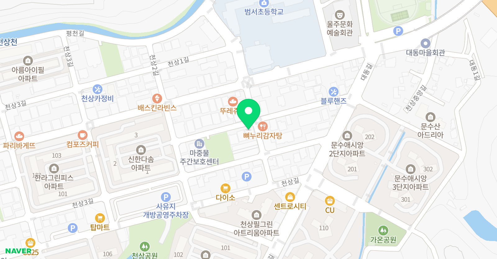 금강 태권도 위치